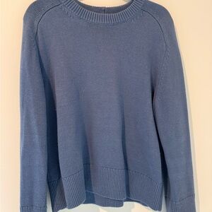 Abercrombie & Fitch A&F Madeline Crew Sweater | Blue | Size Medium